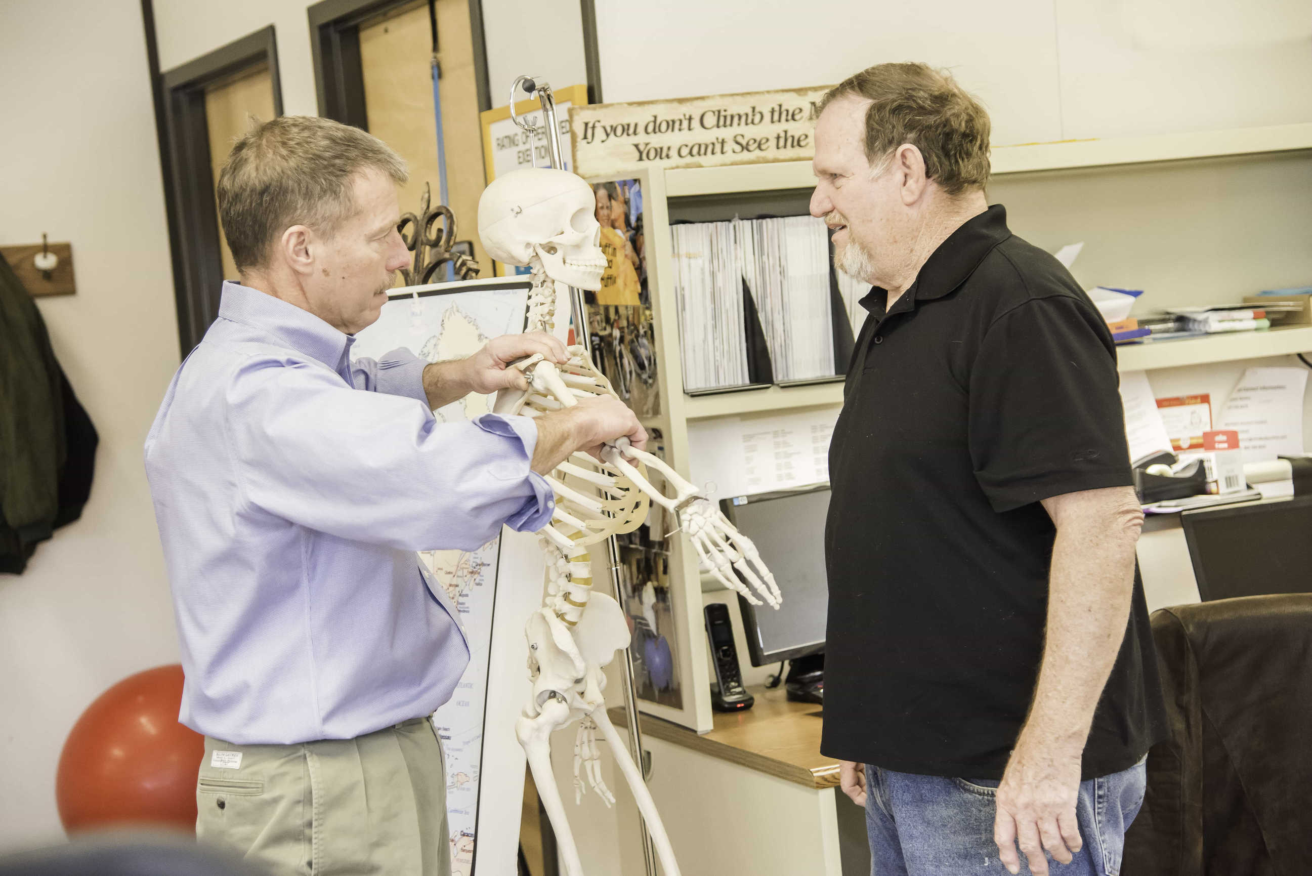 Hands-on physical therapy at Stoneking